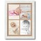 ArtToFrames Collage Photo Picture Frame with 4 - 5x7 inch Openings, Framed in White with Over 62 Mat Color Options and Regular Glass (CSM-3966-2153)